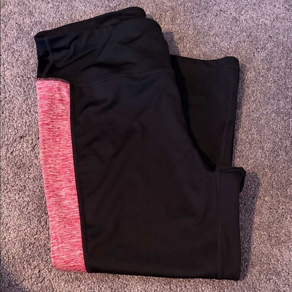 Ideology Black and Pink Capris